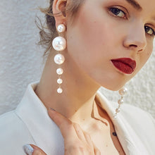 Load image into Gallery viewer, Fashion Statement Earrings 2019 Big Geometric Round Earrings For Women Hanging Dangle Earrings Drop Earing Modern Female Jewelry