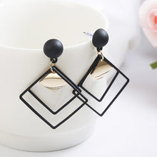 Load image into Gallery viewer, Fashion Statement Earrings 2019 Big Geometric Round Earrings For Women Hanging Dangle Earrings Drop Earing Modern Female Jewelry