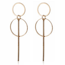 Load image into Gallery viewer, Fashion Statement Earrings 2019 Big Geometric Round Earrings For Women Hanging Dangle Earrings Drop Earing Modern Female Jewelry