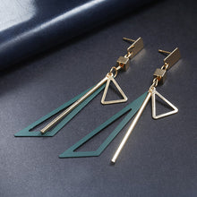 Load image into Gallery viewer, Fashion Statement Earrings 2019 Big Geometric Round Earrings For Women Hanging Dangle Earrings Drop Earing Modern Female Jewelry
