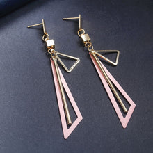 Load image into Gallery viewer, Fashion Statement Earrings 2019 Big Geometric Round Earrings For Women Hanging Dangle Earrings Drop Earing Modern Female Jewelry
