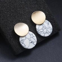Load image into Gallery viewer, Fashion Statement Earrings 2019 Big Geometric Round Earrings For Women Hanging Dangle Earrings Drop Earing Modern Female Jewelry

