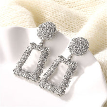 Load image into Gallery viewer, ALIUTOM Fashion Statement Earrings Big Metal Geometric Pendant Earrings For Women Hanging Dangle Earrings Drop Earing Bohemian
