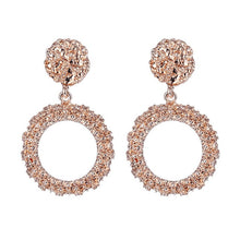 Load image into Gallery viewer, ALIUTOM Fashion Statement Earrings Big Metal Geometric Pendant Earrings For Women Hanging Dangle Earrings Drop Earing Bohemian
