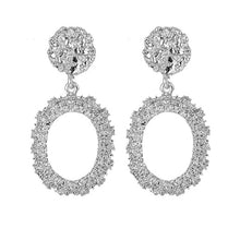 Load image into Gallery viewer, ALIUTOM Fashion Statement Earrings Big Metal Geometric Pendant Earrings For Women Hanging Dangle Earrings Drop Earing Bohemian
