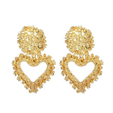 Load image into Gallery viewer, ALIUTOM Fashion Statement Earrings Big Metal Geometric Pendant Earrings For Women Hanging Dangle Earrings Drop Earing Bohemian
