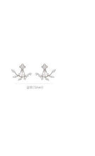 Load image into Gallery viewer, Earings Oorbellen 2020 Zinc Alloy Spike New Hot Sale Earing Pendientes Tassel Earrings Fashion The Crystal Hanging Zircon
